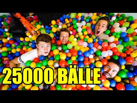 25.000 BÄLLE in PALUTENS UFO Zimmer!