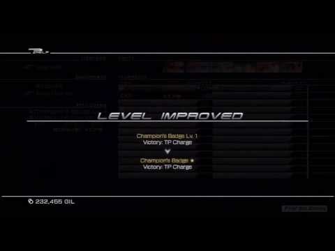 how to get champion's belt ff13