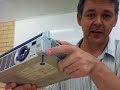 Setting up a data projector