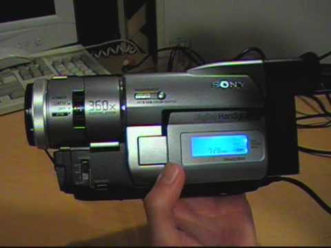 1999 Sony Digital8 camcorder review & test