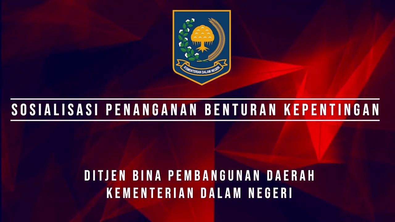 SOSIALISASI PENANGANAN BENTURAN KEPENTINGAN