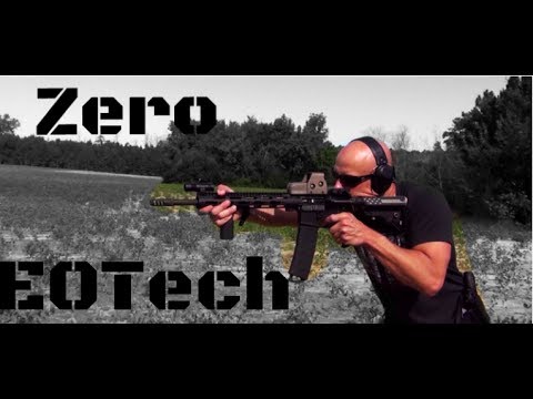 how to properly use an eotech