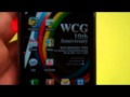 Probando el Galaxy S de Samsung en el World Cyber Games