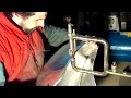 Making a tank aluminum motorcycle (cafe-racer)