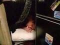 Tampon prank, Tampons shoved into sleeping Stephen's mouth!