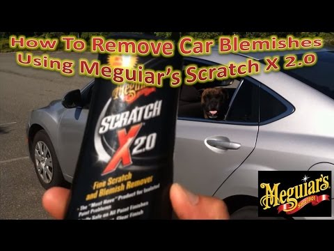 how to apply meguiars scratch x 2.0