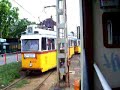 UV villamos kijön a budafoki végállomásról UV villamos kijön a budafoki végállomásról