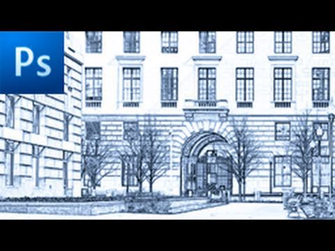 Photoshop lessons: to draw pictures in seconds! HD - -