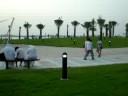 walking in the sun