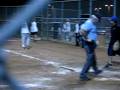 Softball play