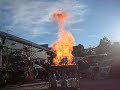 Our first flame effect