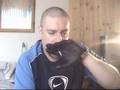 smoke in burb gloves