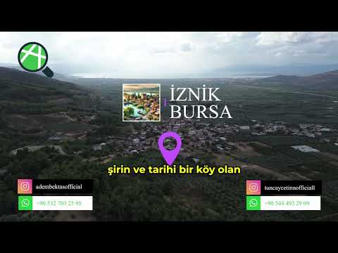 Bursa İznik İlçesi Çiçekli Köyü Arsa Tanıtımı