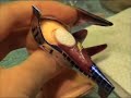 acrylic nail modelling  grape rod 