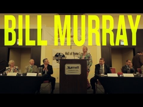 Bill Murray - Bill Murray, the Charleston RiverDogs' co-owner and Director of Fun, was inducted into the South Atlantic League Hall of Fame on Tuesday. As Yankees' general...