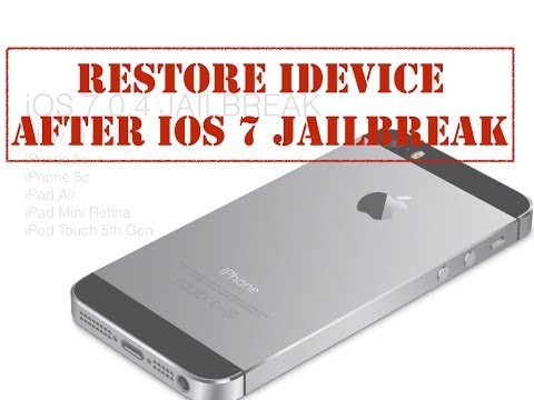 how to recover jailbroken iphone 4