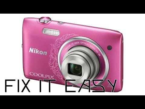 how to repair a nikon camera