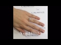 1 carat Oval Moissanite Ring VNR-14342
