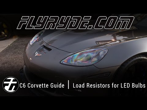 How to Install Load Resistors for LED bulbs on a Chevy C6 Corvette