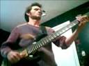 trying to play fancy bass.  chops pretty much gone!!