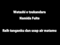 Mayumi Itsuwa - Lirik Kokoro No Tomo