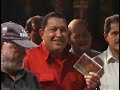 sep. 16th 2005, venezuelan president hugo chavez visited the point cdc in the south bronx, ny on a recent trip to the u.s. to sell oil at a reduced rate to low income areas. the welfare poets had the honor to meet/perform for this great latin american leader. visit their website at www.welfarepoets.com or www.myspace.com/thewelfarepoets filmed by dennis flores .