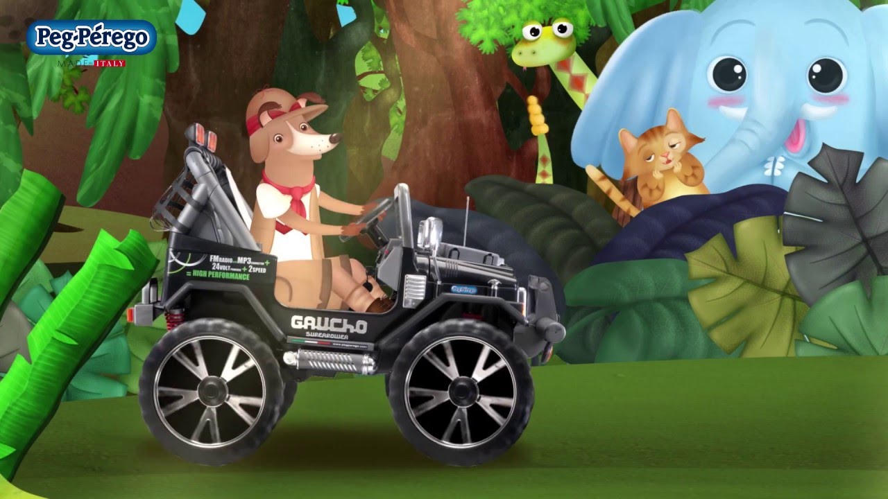 Видео о товаре Детский электромобиль Peg-Perego Gaucho Superpower New миниатюра 1 Видео о товаре Детский электромобиль Peg-Perego Gaucho Superpower New