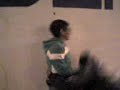 la pelea sangrienta de dos titanes