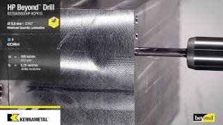 Kennametal's HP Beyond™ Drills and HSS-E-PM Beyond™ Taps for Steel