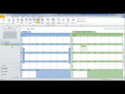 how to sync gcal with outlook