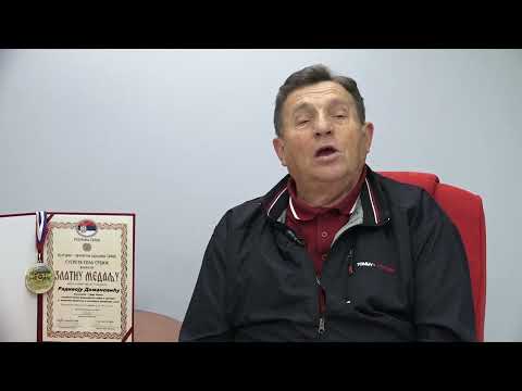 PREDSEDNIK SAVETA MZ SOKOLIĆI, RADIVOJE DOMANOVIĆ DOBITNIK ZLATNE MEDALJE ZA DOPRINOS RAZVOJU KULTURE I OČUVANJU TRADICIJE