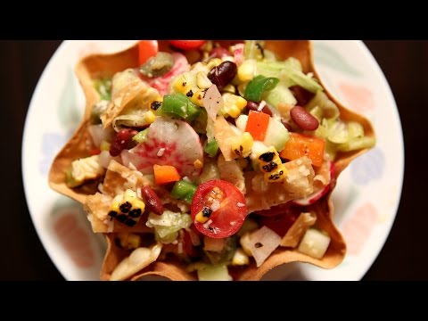 Mexican Style Salad | Healthy Salad Recipe | Ruchi’s Kitchen