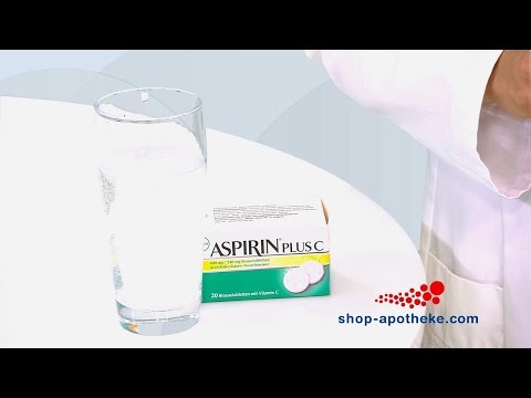 Aspirin Plus C hilft schnell gegen Kopfschmerzen, Erkältungsschmerzen und Fieber