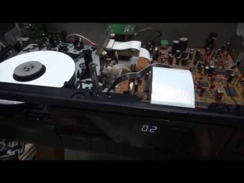 how to clean a cd player head