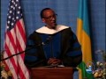 Rwandan President Paul Kagame Addresses Graduates