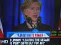 Hillary Clinton Press Conference after being selected Secretary of State by Barack Obama  12/1/08