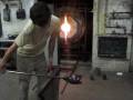 HOT GLASS Blowing - MAX DOYLE Demo