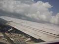 Continental Airlines Boeing 737-500 take off San Antonio SAT