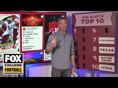 Video: Joel Klatt ranks Ohio State 2A, Alabama 2B | FOX COLLEGE FOOTBALL
