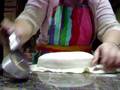 Covering a cake with sugarpaste(part 2)