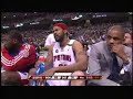 Sheed swears at a camera guy during Game 6