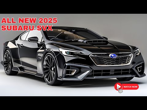 Tất cả 2025 Subaru SVX mới được tiết lộ - một chiếc xe bất thường và bắt mắt!