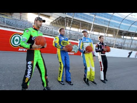 Trickshot - Travis Pastrana, Ricky Stenhouse Jr., James Hinchcliffe, and James Buescher go HEAD to HEAD in a Trick Shot Battle for the ages. Get your own seat at the rac...