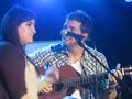 Concierto Pablo Alboran en Valladolid (Porta Caeli) Cantando con Patri, Te he echado de menos.
