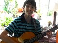 Beatles cover Castillo kids and I love her Julie 8 Jessie 10