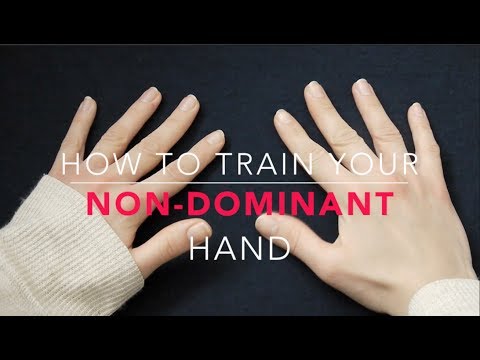 how to train non dominant hand