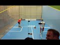 Squash show match john williams vs. nicolas muller 2009 - part 1/2