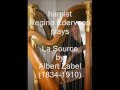 Harpist (harpiste) Regina Ederveen plays La Source by Albert Zabel on harp.