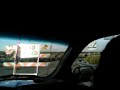 Driving through a construction zone