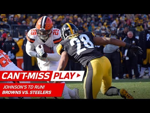 Video: Josh Gordon's Long Catch Sets Up Duke Johnson's Amazing TD Dive! | Can't-Miss Play | NFL Wk 17